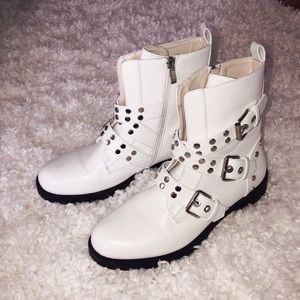Nasty Gal Studded Boots